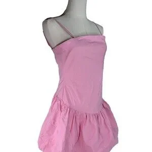 Love Tree | Dresses | Love Tree Pink Bubble Hem Mini Dress Large ...